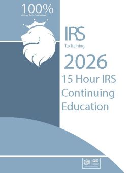 2026 IRS RTRP 15 Hour Continuing Education